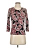 Talbots Paisley Burgundy Pullover Sweater Size S - photo 1