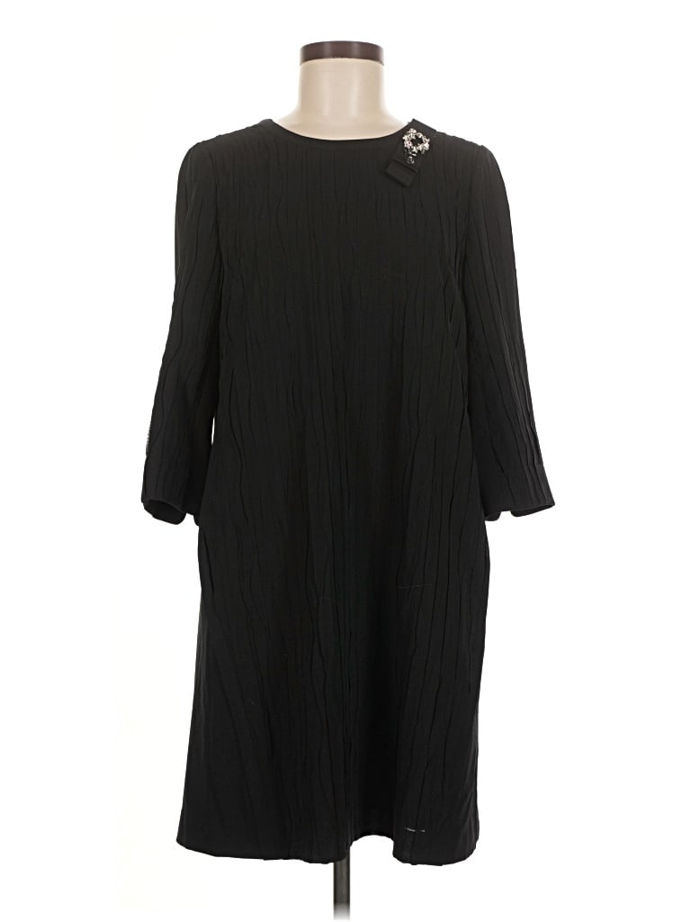 Pre-owned Assorted Brands Casual Dress In Black