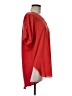 Lyssé 100% Polyester Red Short Sleeve Blouse Size M - photo 4