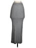 Zara Solid Gray Formal Skirt Size S - photo 2