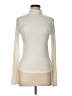 Sunday Best Solid Ivory Turtleneck Sweater Size L - photo 1
