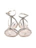 Lucy Choi Silver Tan Sandals Size EU 39 - photo 2