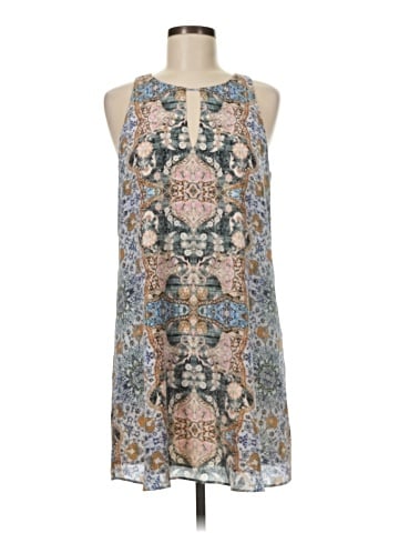 Lavender Brown Casual Dress (view 1)