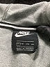 Nike Gray Zip Up Hoodie Size XS - photo 6