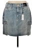 Express Blue Denim Skirt Size 10 - photo 1