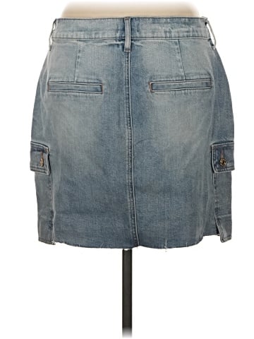 Express Denim Skirt (view 2)