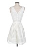 Aqua 100% Polyester Stripes White Cocktail Dress Size S - photo 2