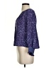 Rails Purple 3/4 Sleeve Blouse Size S - photo 5