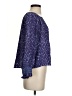 Rails Purple 3/4 Sleeve Blouse Size S - photo 4