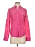 Ann Taylor Color Block Pink Long Sleeve Blouse Size 0 - photo 1