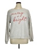 Pink Lily Silver Sweatshirt Size XL - photo 1
