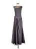 JJ's House 100% Polyester Gray Cocktail Dress Size 6 - photo 1