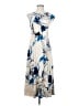 Calvin Klein Tropical Ivory Casual Dress Size 2 - photo 1