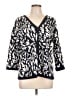 Christopher & Banks 100% Cotton Black Cardigan Size L - photo 1