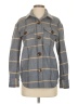 Jason Maxwell Plaid Gray Coat Size S - photo 1