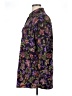 Roaman's Floral Purple 3/4 Sleeve Blouse Size 14 (M) - photo 5