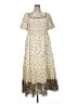 Max Studio Floral Ivory Casual Dress Size 1X - photo 1