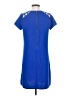 Emelia 100% Polyester Blue Casual Dress Size S - photo 2