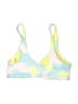 No Boundaries Floral Blue Swimsuit Top Size 7 - 9 - photo 2