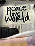 Peace Love World Floral White Sweatshirt Size XXS - photo 7