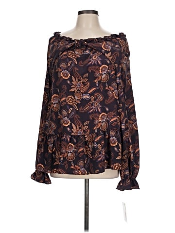 Bebop Long Sleeve Blouse (view 1)