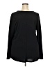 Evri Black Long Sleeve Top Size 2X - photo 2