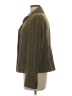 At Studio Tweed Green Wool Blazer Size 10 - photo 5