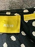 Maeve 100% Rayon Polka Dots Black 3/4 Sleeve Blouse Size XS - photo 7