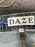 Daze Hearts Blue Jeans Size 24 waist - photo 7