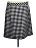 Talbots Checkered-gingham Black Casual Skirt Size 12 - photo 1