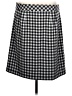 Talbots Checkered-gingham Black Casual Skirt Size 12 - photo 2