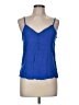 Assorted Brands 100% Polyester Blue Sleeveless Blouse Size M - photo 1