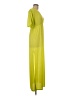 Boohoo Yellow Casual Dress Size 10 - photo 4