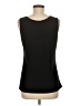 Valentina Black Sleeveless T-Shirt Size M - photo 2