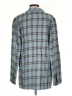 Reformation 100% Linen Plaid Blue Blazer Size S - photo 2