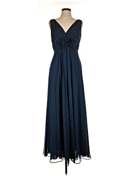 sachin and babi light blue dress Adrianna Papell - 40416