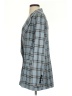 Reformation 100% Linen Plaid Blue Blazer Size S - photo 5