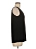 Valentina Black Sleeveless T-Shirt Size M - photo 4
