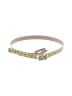 Via Spiga 100% Leather Gold Yellow Leather Belt Size S - photo 1