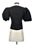 FRAME Black Short Sleeve Blouse Size S - photo 2