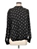 Ann Taylor LOFT 100% Polyester Black Long Sleeve Blouse Size M - photo 1