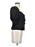 FRAME Black Short Sleeve Blouse Size S - photo 4