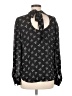 Ann Taylor LOFT 100% Polyester Black Long Sleeve Blouse Size M - photo 2