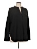 Tommy Hilfiger 100% Polyester Black Long Sleeve Blouse Size L - photo 1