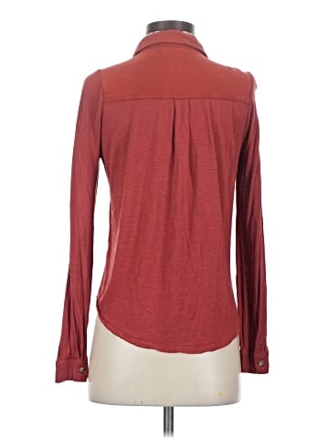 Ultra Flirt Long Sleeve Button-Down Shirt (view 2)