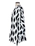Lularoe 100% Polyester White Silver Kimono Size S - photo 5
