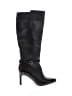 Banana Republic 100% Leather Black Boots Size 7 - photo 1