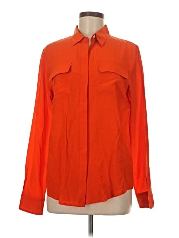 C. Wonder Long Sleeve Silk Top (view 1)