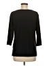 Valentina Black 3/4 Sleeve Top Size M - photo 2