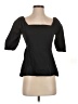 LUCCA 100% Cotton Black 3/4 Sleeve Top Size S - photo 1